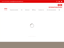 Tablet Screenshot of informationsteknik.com